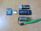 USB-флешки на 16 Гб, 32 Гб; microSD