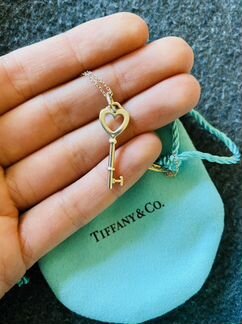 Tiffany&Co подвеска-ключ в форме сердца