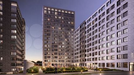 2-к апартаменты, 65.8 м², 15/29 эт.