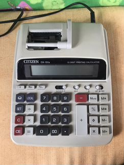 Печатающий калькулятор citizen cx-131ll