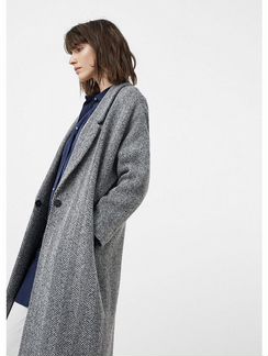 Пальто шерстяное Mango XS-S