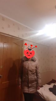 Пуховик на девочку 158
