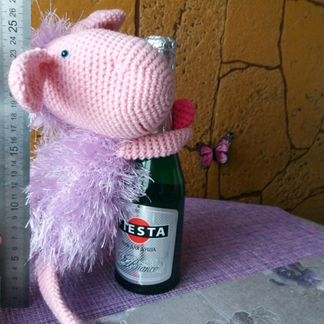 Барашек вязаный