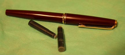 Винтажный Montblanc 220 перо(M) 585 пробы, 70-х