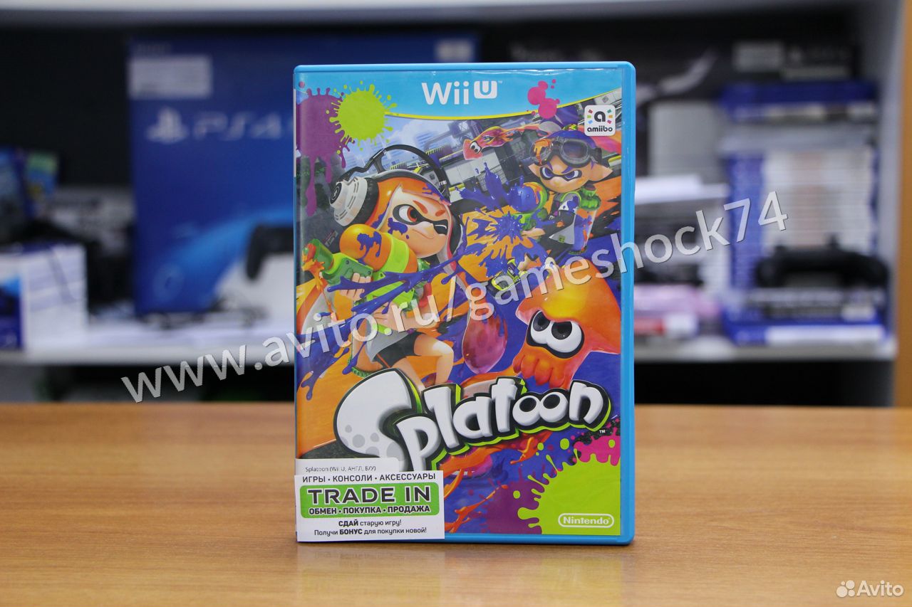 83512003625  Splatoon - Wii U Б.У (Обмен) 