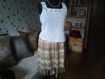 Юбка ручной работы, выполню на заказ