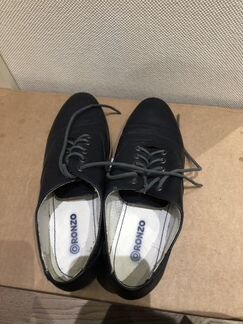 Ботинки синие центро