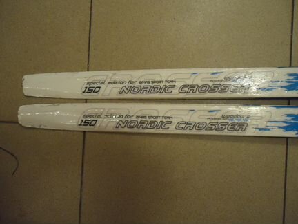 Лыжи для конькового хода без насечек finway 150