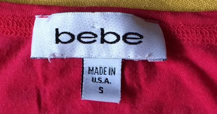 Футболка Bebe со стразами