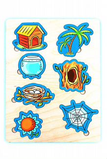 Сортер Где Чей домик