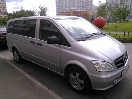 Аренда заказ минивэна с водителем(Mercedes Vito)