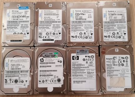 Серверные, ноутбучные и обычные HDD