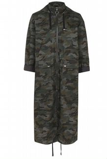 Женский плащ Topshop камуфляж