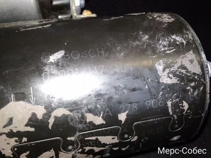 Стартер Mercedes M278 M157 W166 W222 W212