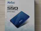 Новый запечатанный SSD netac N600S 256GB