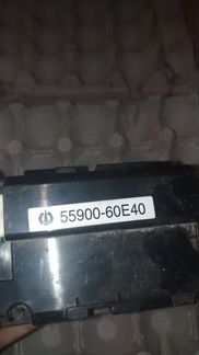 Блок управления климатической установкой задний