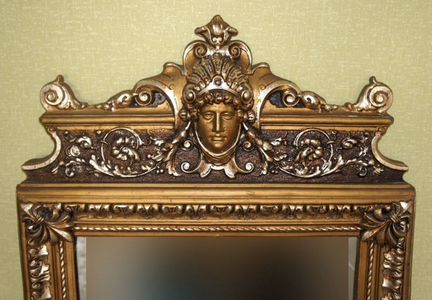 Зеркало антикварное старинное