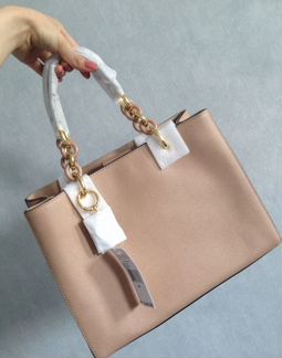 Сумка Майкл Корс На Кольцах Бежевая Michael Kors C
