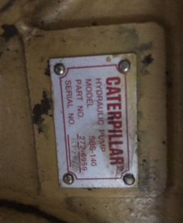 Основной гидравлический насос cat 325D 272-6959