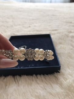 Колье под жемчуг