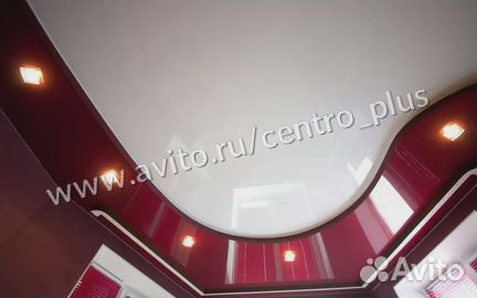 Натяжные потолки любой сложности