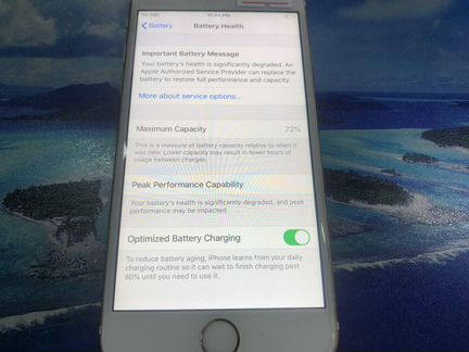 Смартфон iPone 6s 64Gb MKT12