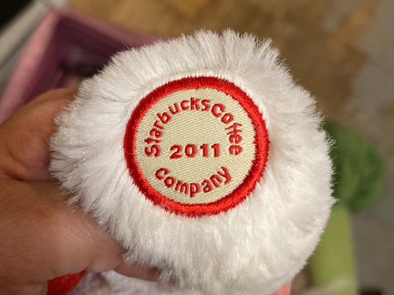 Медведь Starbucks bearista 2011 Christmas