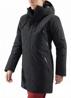 Пуховик с мембраной Gore-tex Haglofs (ж)