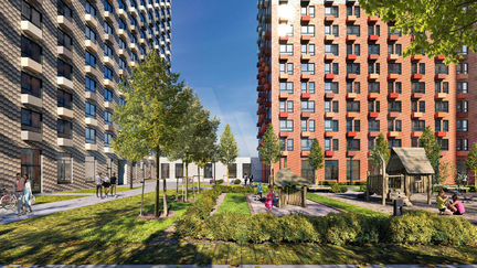 1-к квартира, 43.4 м², 9/24 эт.