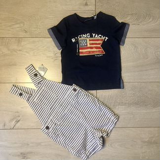 Песочник для мальчика 6-9 мес. Original Marines