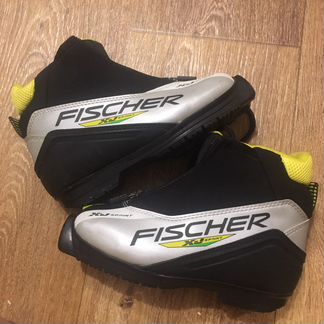 Детские лыжные ботинки fisher