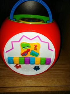 Развивающий, музыкальный кубик