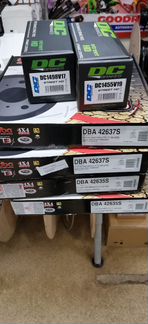 Тормозные диски Jeep Grand Cherokee wk2 dba dcbrak