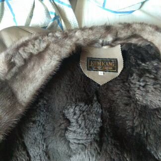 Дубленка женская натуральная с норкой