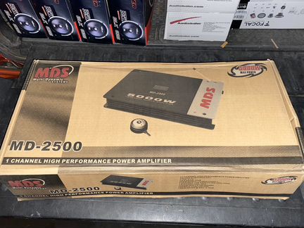 Моно блок MDS. MD-2500. 2500RMS