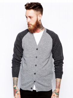 WoodWood(Danmark) Force Cardigan Eclipse -M, L(48