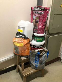 Стройматериалы (остатки после ремонта)