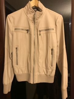 Куртка из искусственной кожи