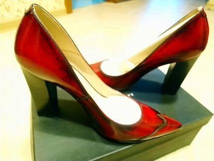 Туфли Karen Millen красные