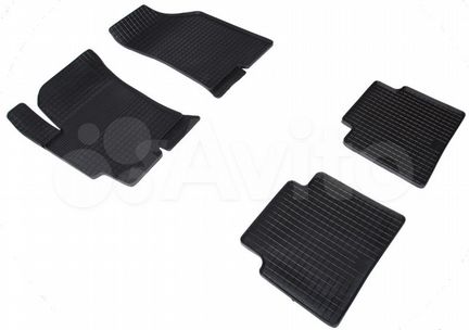 Комплект автомобильных ковриков Seintex 00772 для Hyundai Elantra (XD) Тагаз (2008-н.в.) типа сетка - изготовление из специальной резины, не имеют за