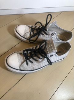 Светло-серые мужские кеды Converse (41)