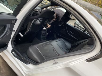 BMW F80 M3 Чёрный салон, расширенная кожа