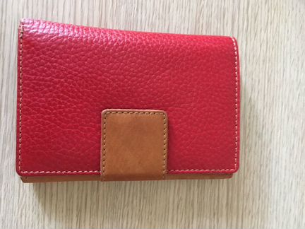 Кошелек-органайзер, женский, кожа Италия