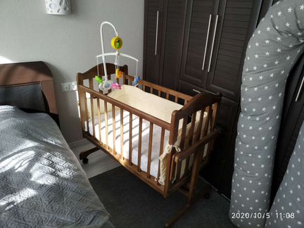 Колыбель+матрас 120*60