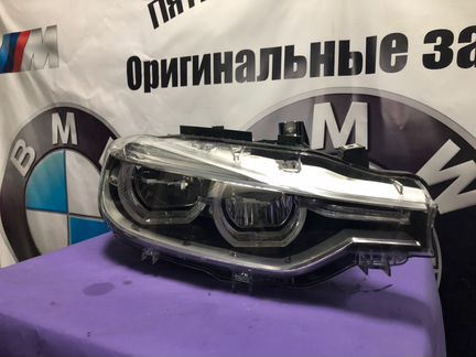 Бмв ф30 рестайлинг правая фара LED